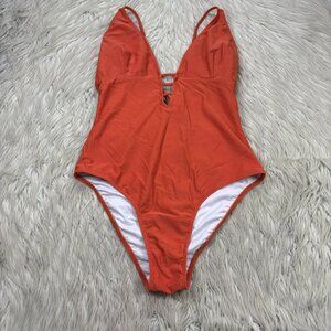 Cupshe Braided Strappy Back One Piece Swimsuit